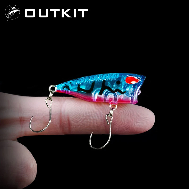 Fishing Lure Popper - ใหม่ 1pcs 4cm 3g mini Popper