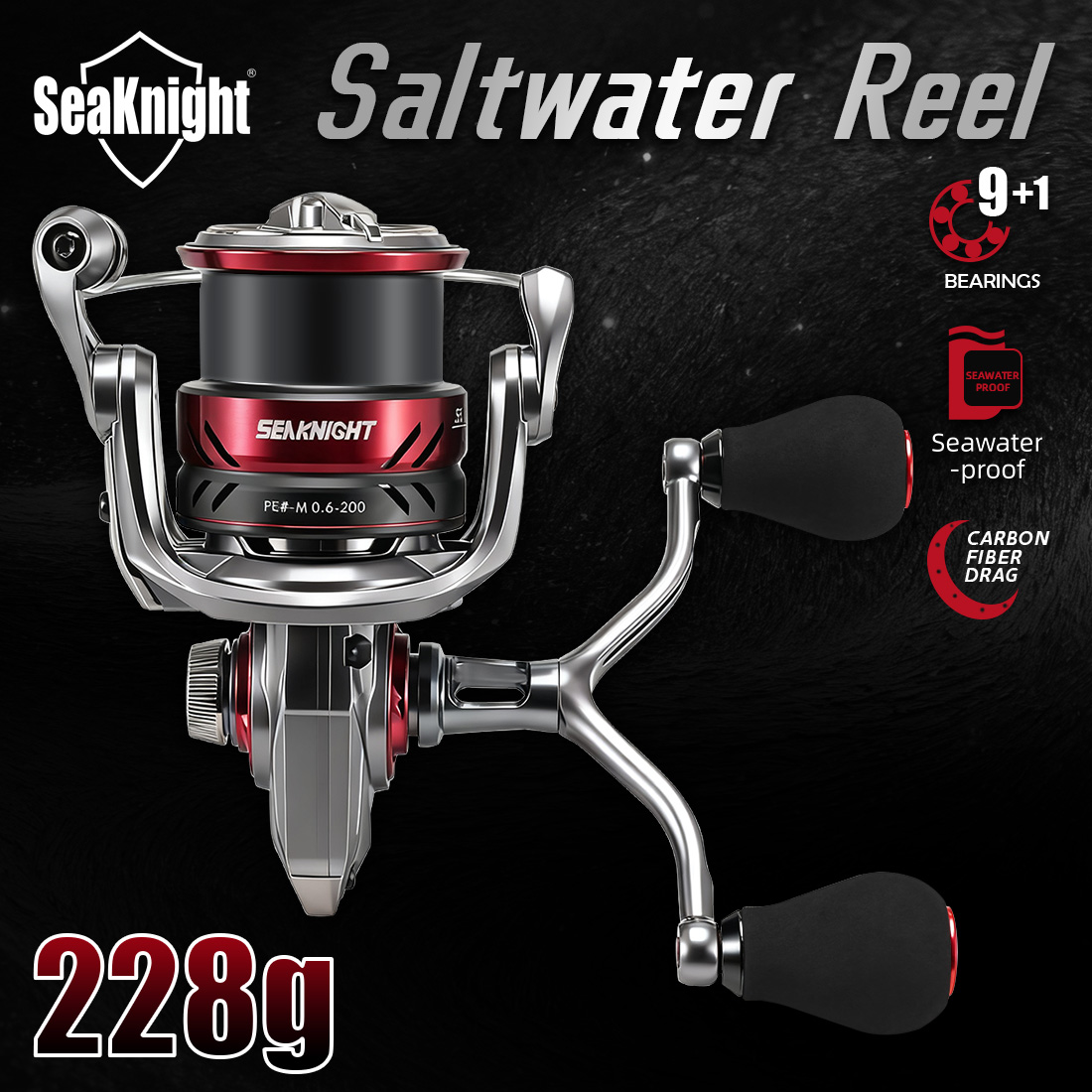 รอกตกปลา SeaKnight รุ่น SLARDA - Daiwa Reel Fuego บทวิจารณ์และราคา
