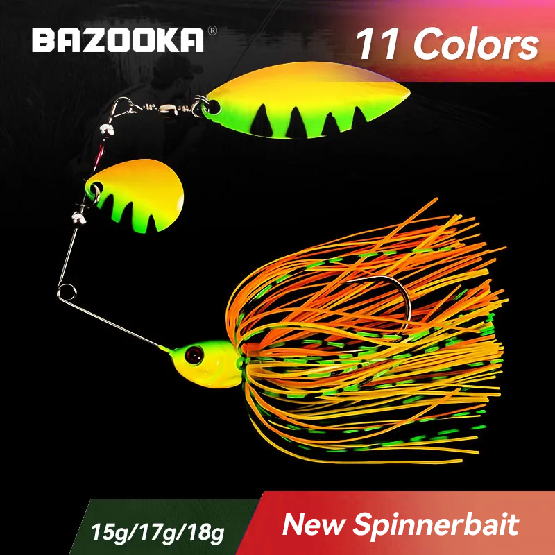 Bazooka 15g 18g Spinnerbait Fi - Fishing Lure Buzzbait บทวิจารณ์และราคา
