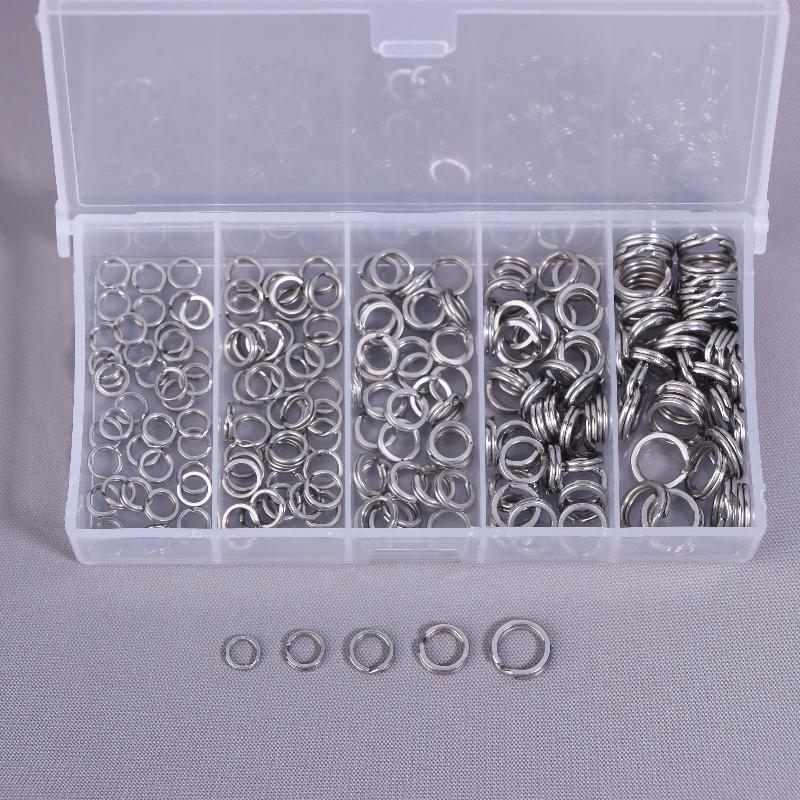 ชุดแหวนรูปตัวโอ สแตนเลส 200 ชิ - Fishing Lure Kit บทวิจารณ์และราคา