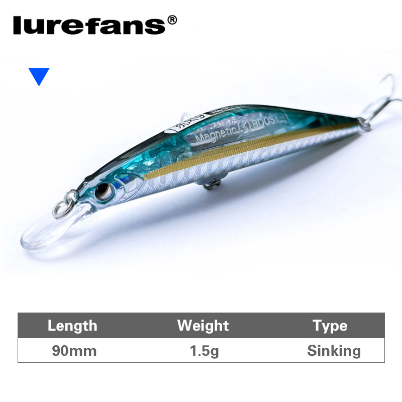 Lurefans เหยื่อปลา11.5G 90มม.จ - Fishing Lure Crankbait บทวิจารณ์และราคา