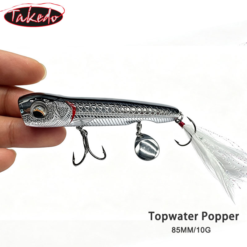 เหยื่อตกปลา TAKEDO 10G ท็อปวอเ - Fishing Lure Popper บทวิจารณ์และราคา