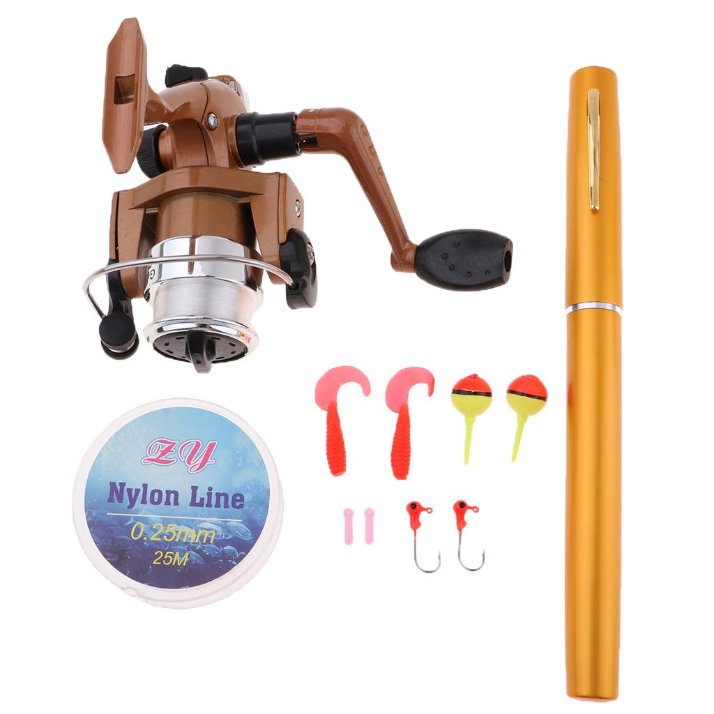 ชุดอุปกรณ์ตกปลาแบบพกพาขนาดเล็ก - Fishing Lure Jig บทวิจารณ์และราคา