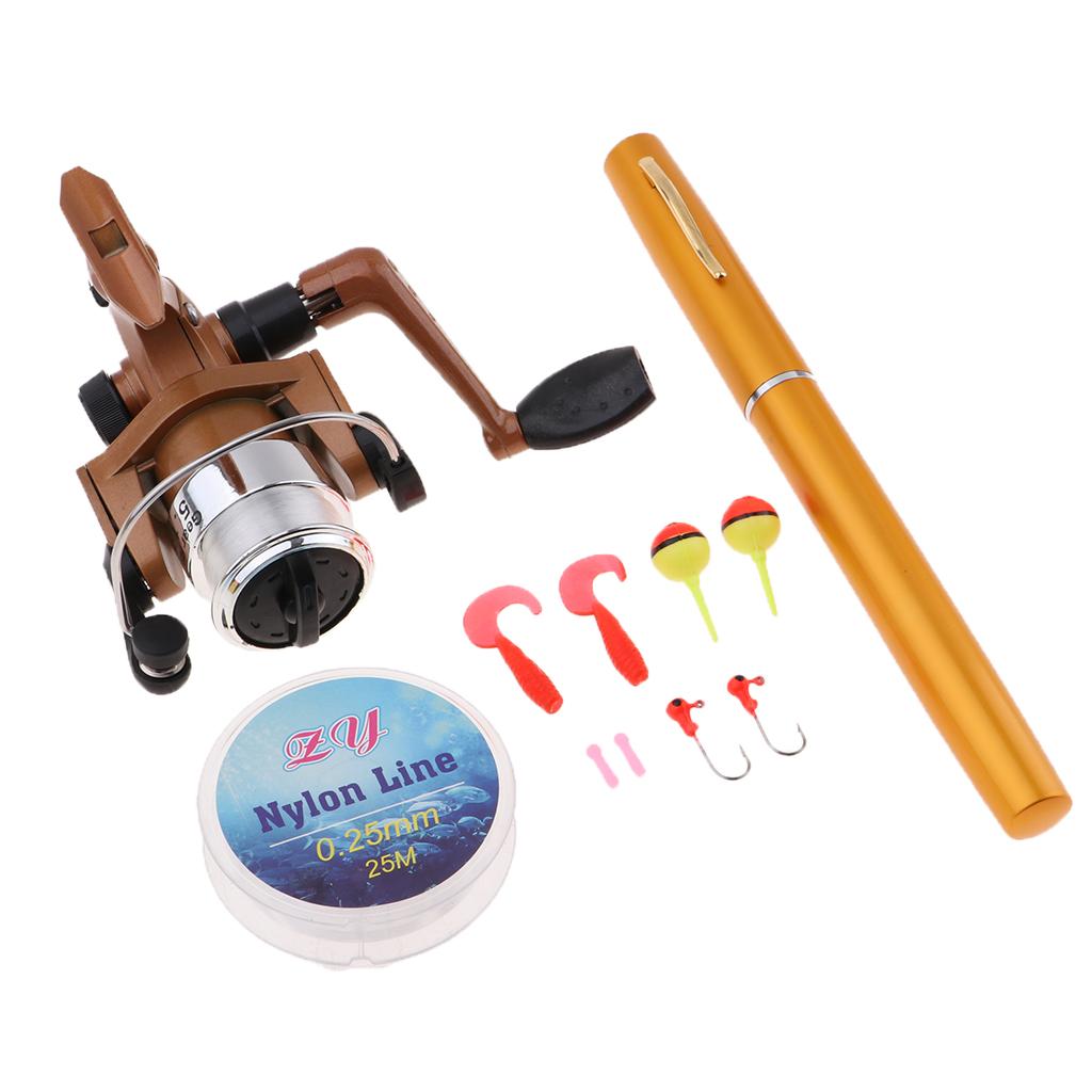 ชุดอุปกรณ์ตกปลาแบบพกพาขนาดเล็ก - Fishing Lure Jig บทวิจารณ์และราคา