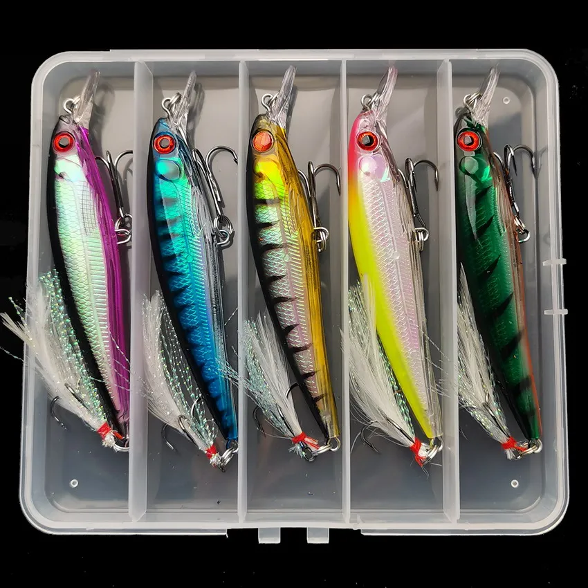 5ชิ้น/กล่อง3D เลเซอร์ Bionic E - Fishing Lure Accessories บทวิจารณ์และราคา