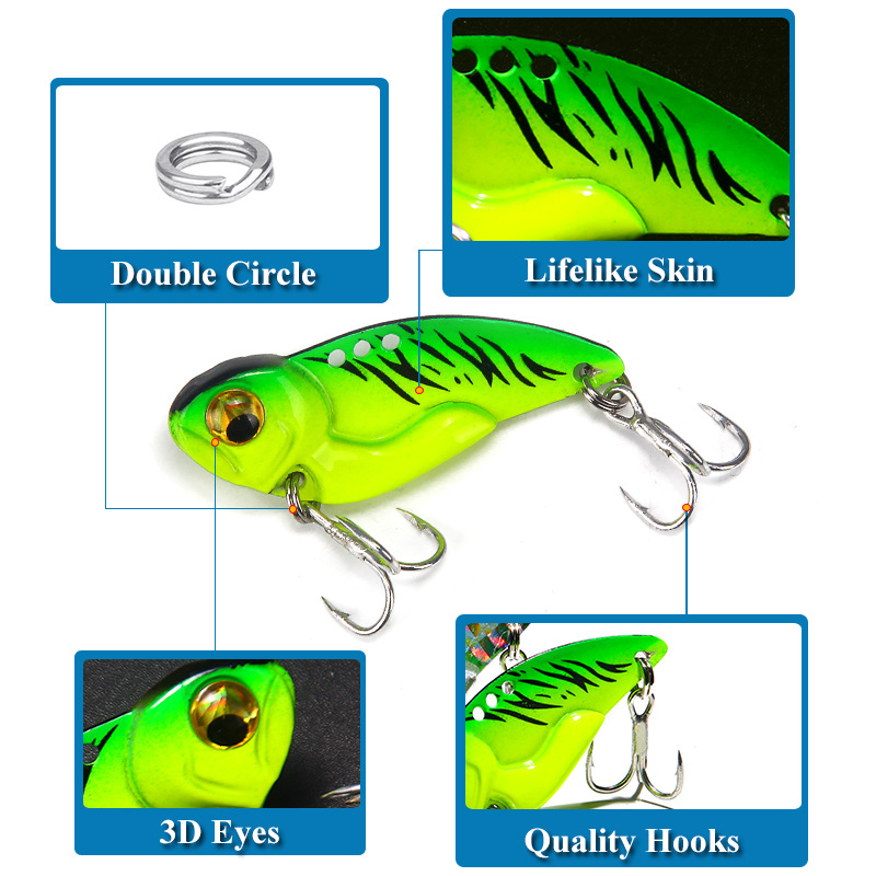 เหยื่อตกปลา Billings 1 ชิ้น 8  - Fishing Lure Blade Bait บทวิจารณ์และราคา