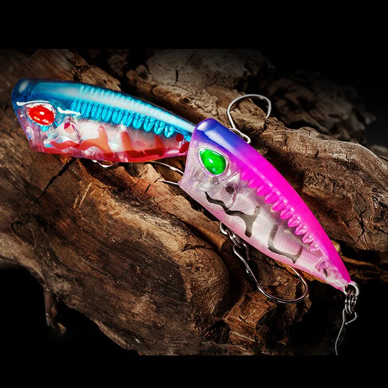 ใหม่ 1pcs 4cm 3g mini Popper H - Fishing Lure Popper บทวิจารณ์และราคา