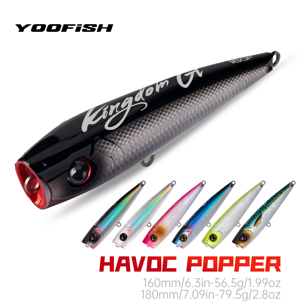YOOFISH GTตกปลาLure Topwater P - Fishing Lure Buzzbait บทวิจารณ์และราคา