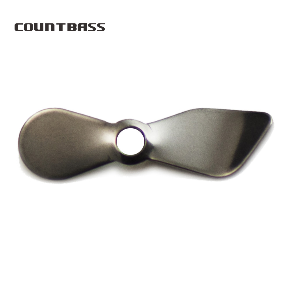 Countbass 50 ชิ้นสแตนเลส Prop  - Fishing Lure Blade Bait บทวิจารณ์และราคา
